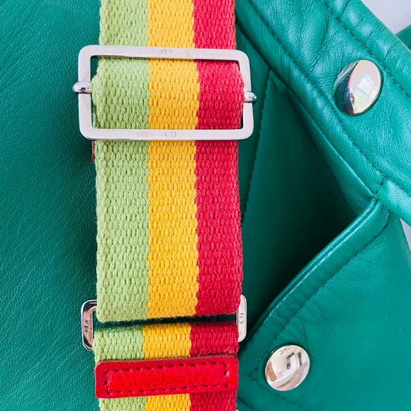 Christian Dior Rasta Trotter Double Saddle Bag - Picture 14 of 16